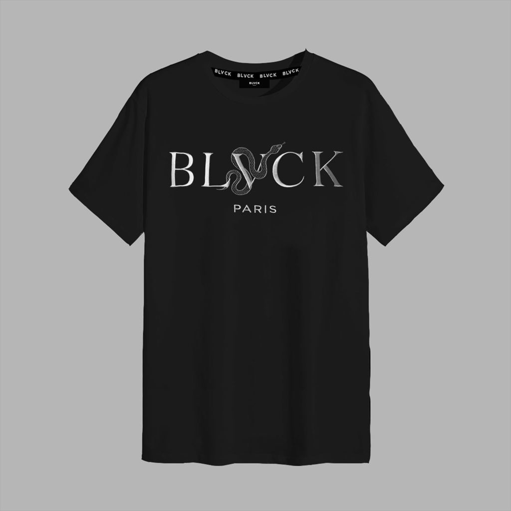 Black Blvck Snake Bold Tee Singapore | 187395-AMS