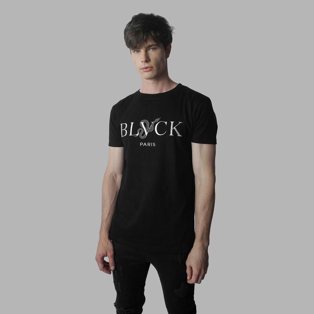 Black Blvck Snake Bold Tee Singapore | 364190-RLO