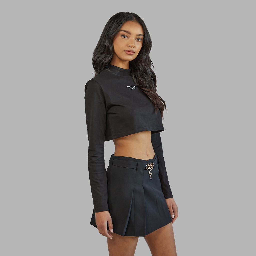 Black Blvck Snake Skirt Singapore | 439725-YOJ