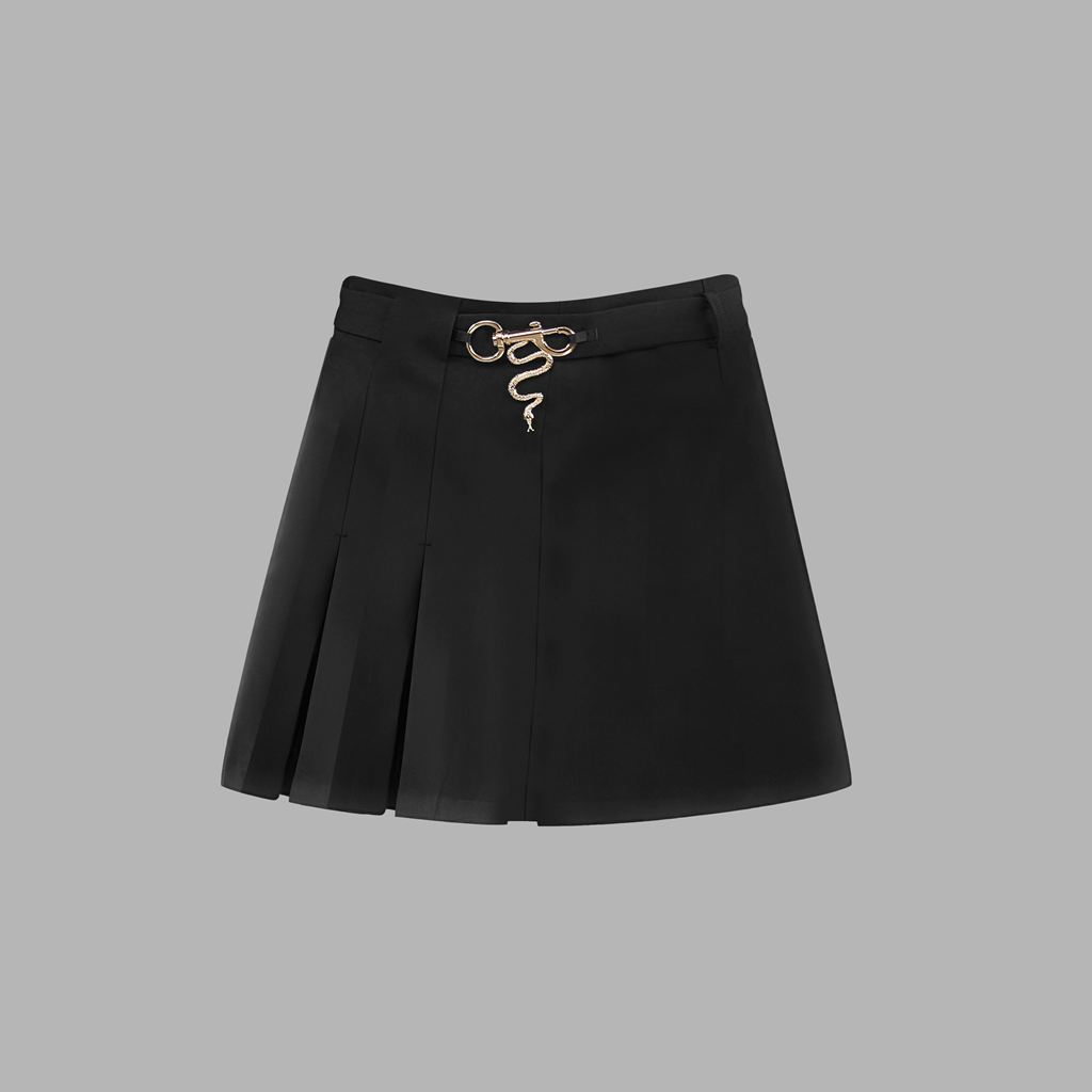 Black Blvck Snake Skirt Singapore | 439725-YOJ