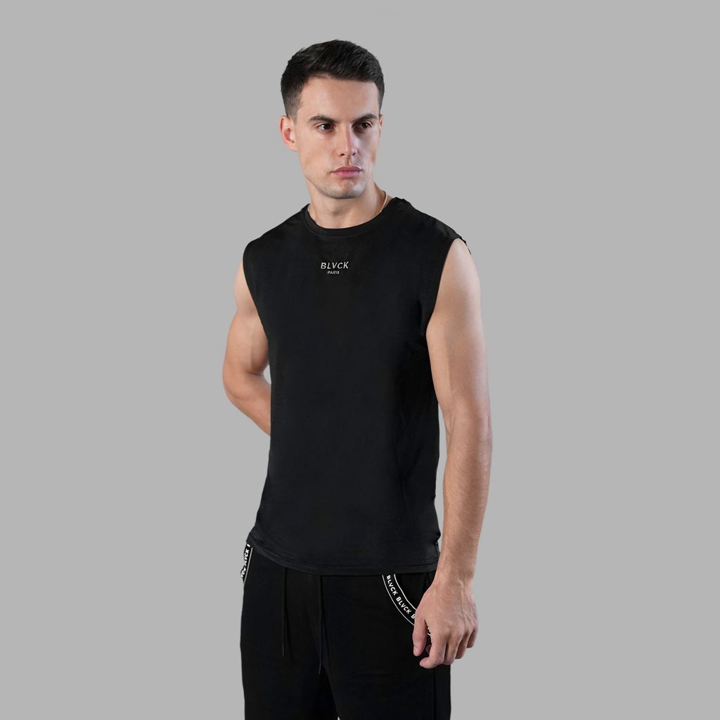 Black Blvck Sport Tank Top Singapore | 103467-BAL