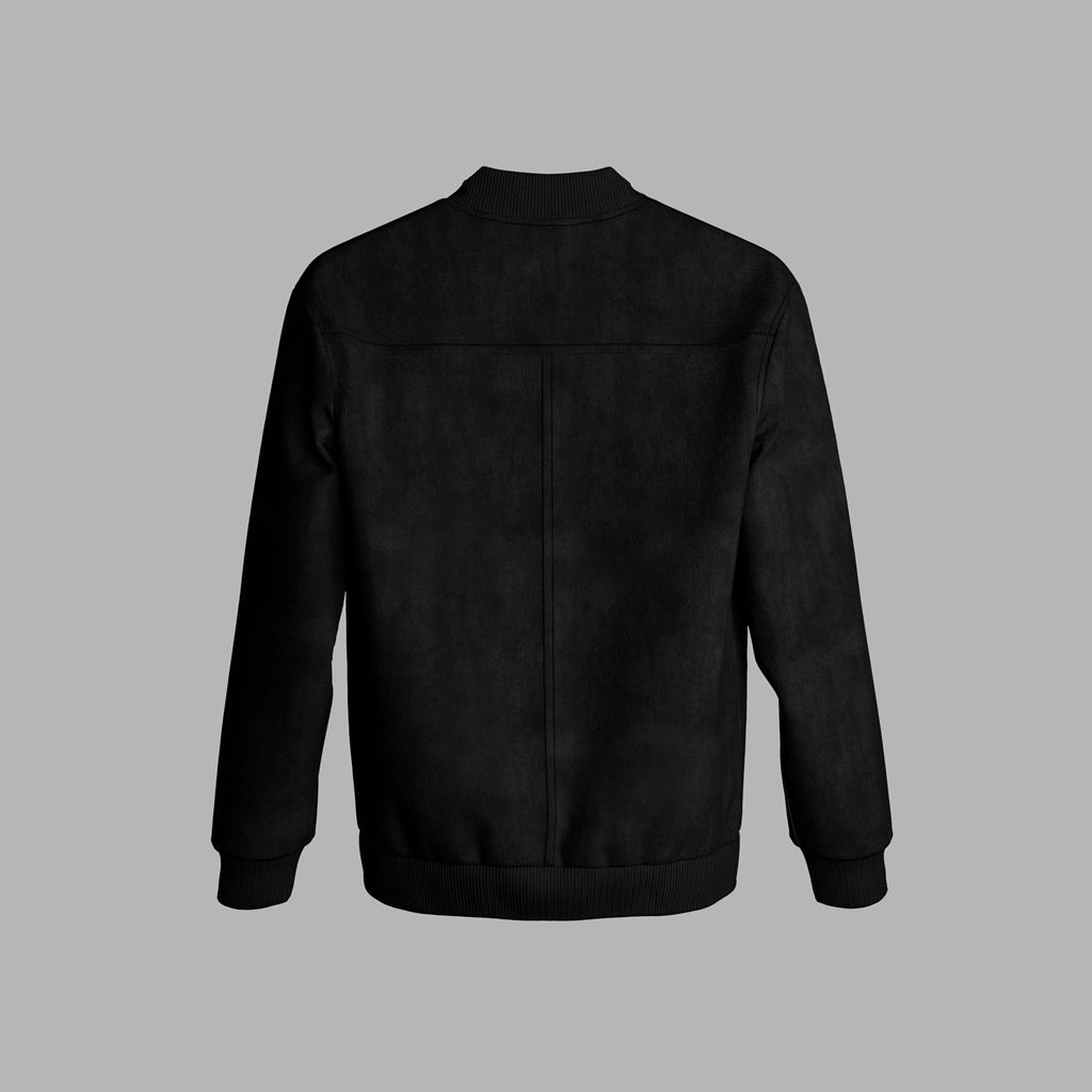 Black Blvck Suede Jacket Singapore | 895641-QTC