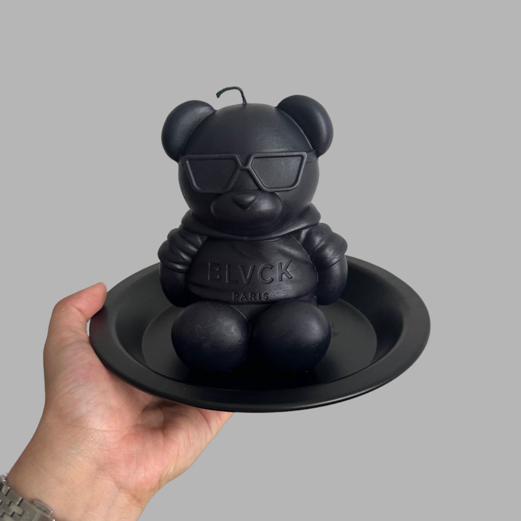 Black Blvck Teddy Candle Singapore | 759306-HEV