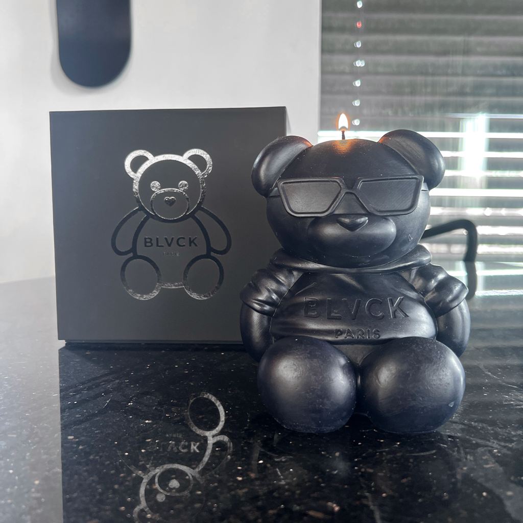 Black Blvck Teddy Candle Singapore | 759306-HEV