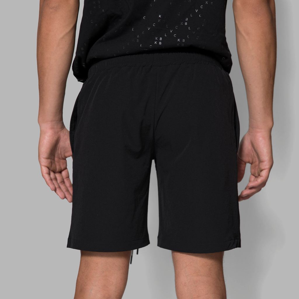 Black Blvck Track Shorts Singapore | 910374-CXT