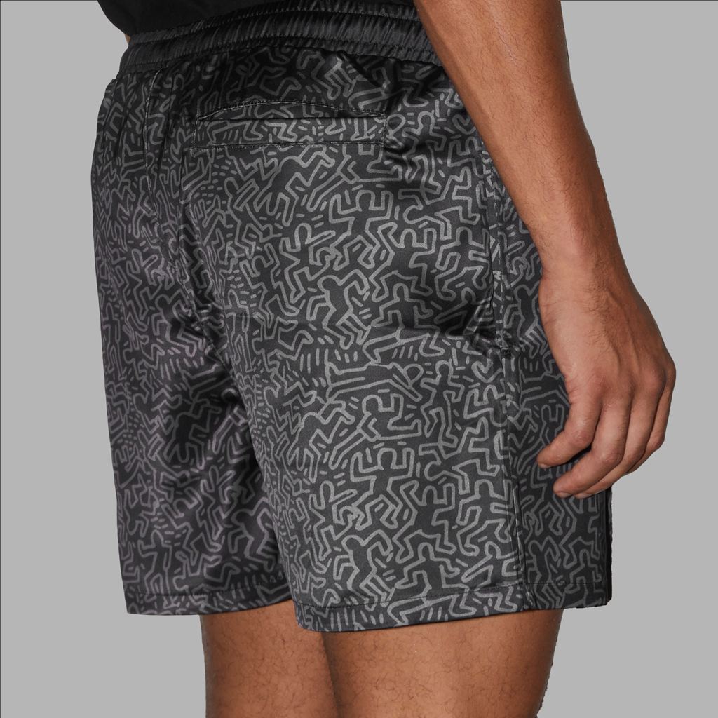 Black Blvck x Keith Haring' Swim Shorts Singapore | 652890-RYX