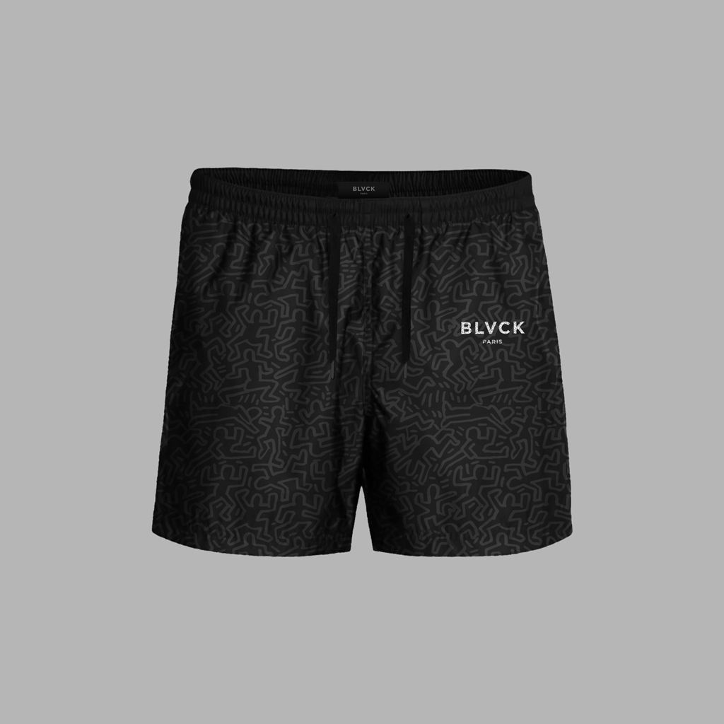 Black Blvck x Keith Haring\' Swim Shorts Singapore | 652890-RYX