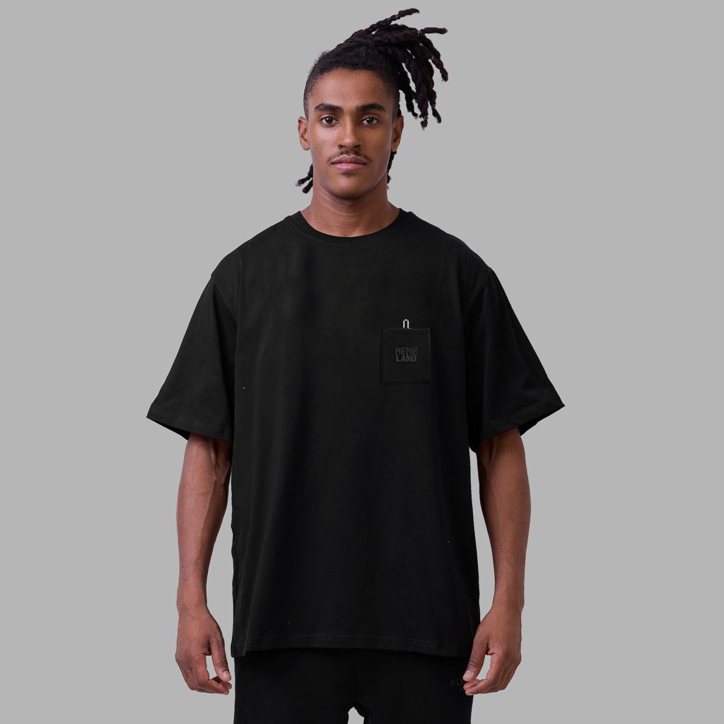 Black Blvck x Memeland 'Finger' Tee Singapore | 291580-DNM