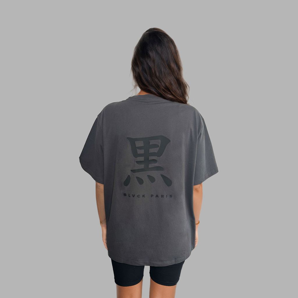 Charcoal Blvck Japan Fusion' Tee Singapore | 908761-YRD