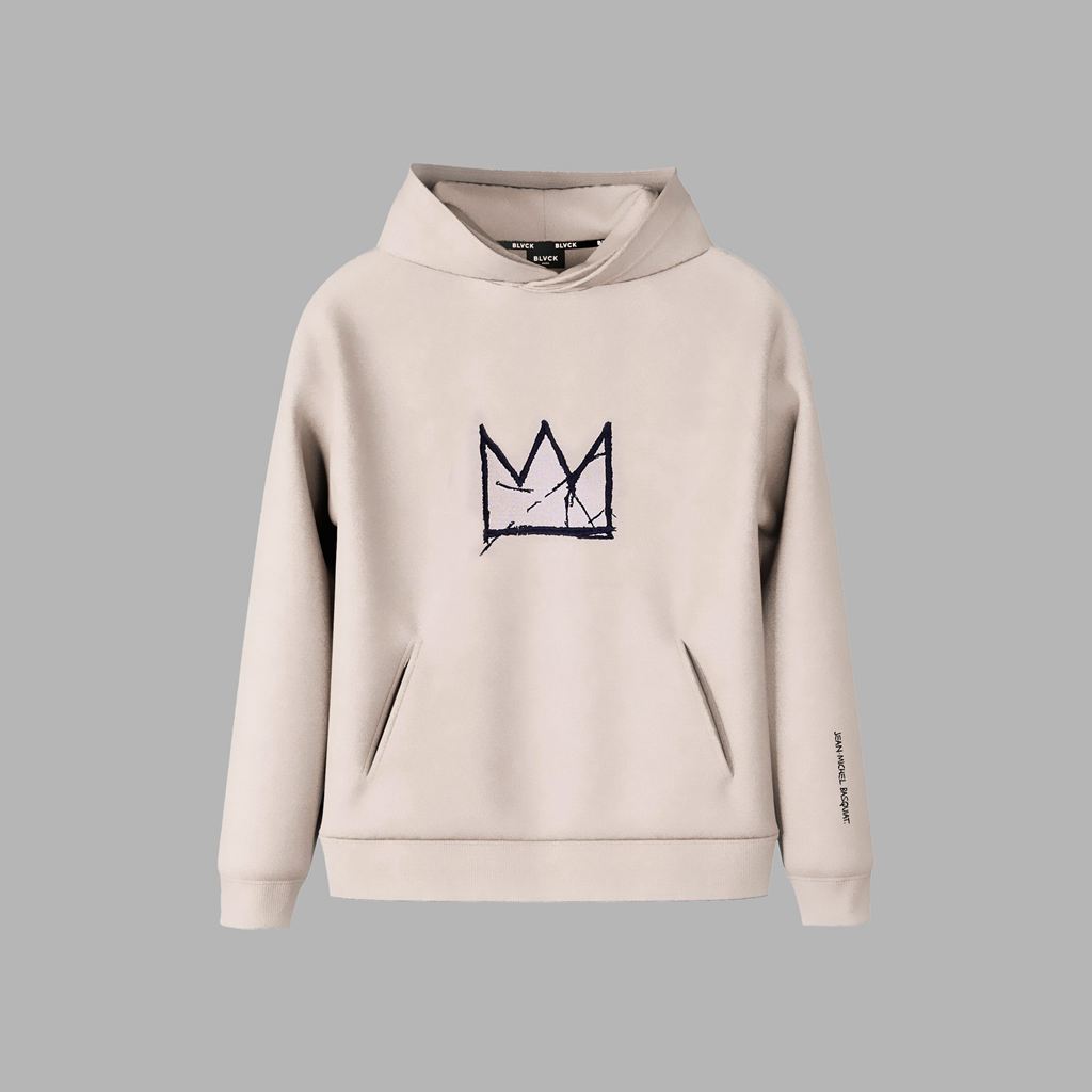 Cream Blvck x Basquiat 'Crown' Hoodie Singapore | 867039-KUF