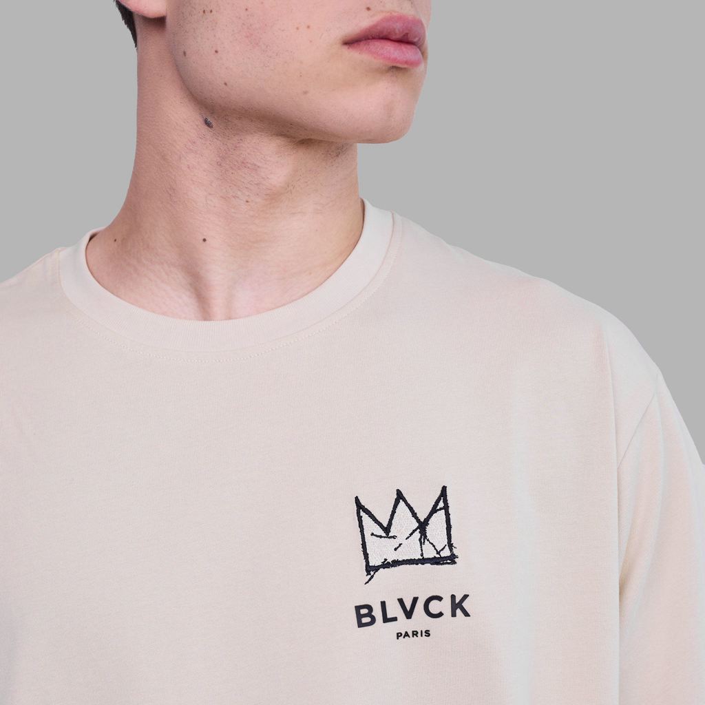 Cream Blvck x Basquiat 'Crown' Tee Singapore | 318952-KTH