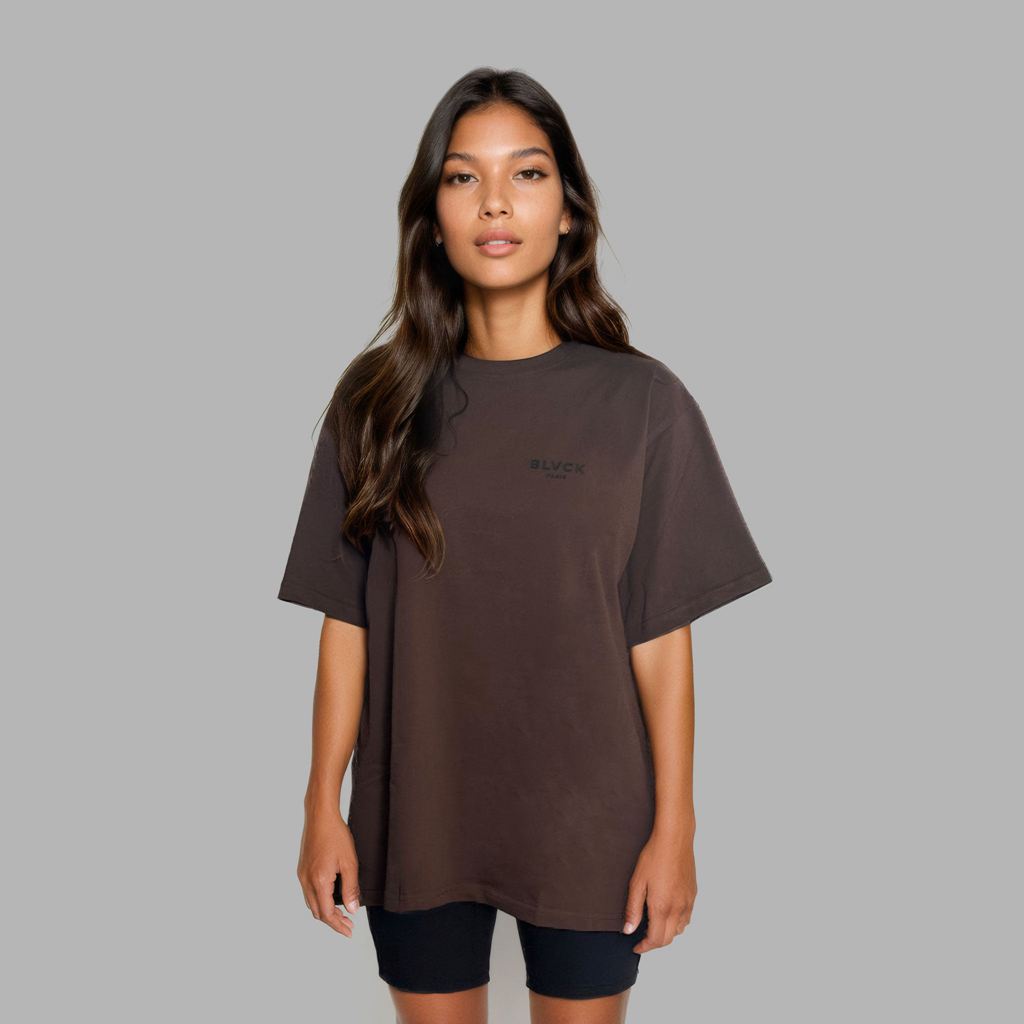 Dark Brown Blvck Shades Tee Singapore | 479382-ZHD