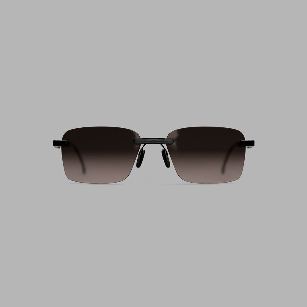 Dark Chocolate Blvck Shades Sunglasses Singapore | 864927-GKC