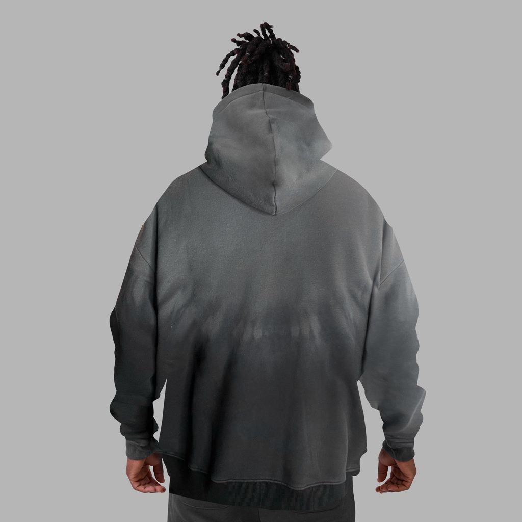 Grey Blvck Gradient Hoodie Singapore | 691347-HWB