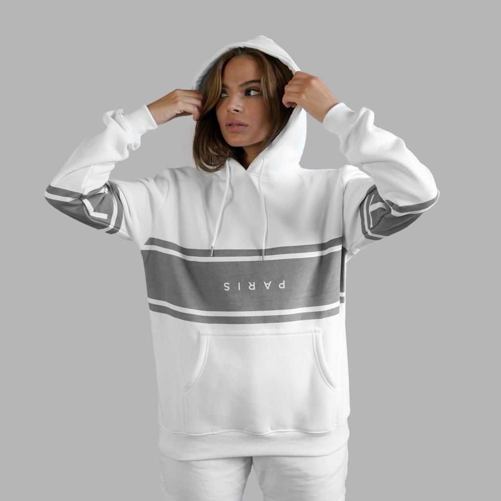 White Blvck Bold Extensive Hoodie Singapore | 051486-FKE