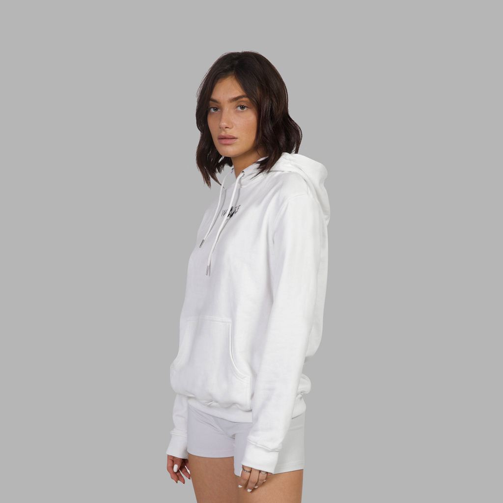 White Blvck Bold Snake Floral Hoodie Singapore | 475082-FJL