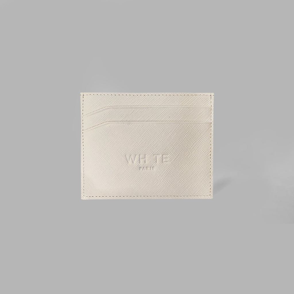 White Blvck Classic Card Holder Singapore | 520913-MWE