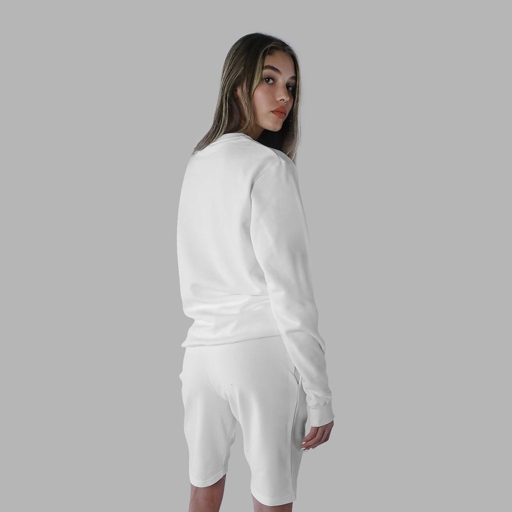 White Blvck Minimal Sweater Singapore | 039528-WLD