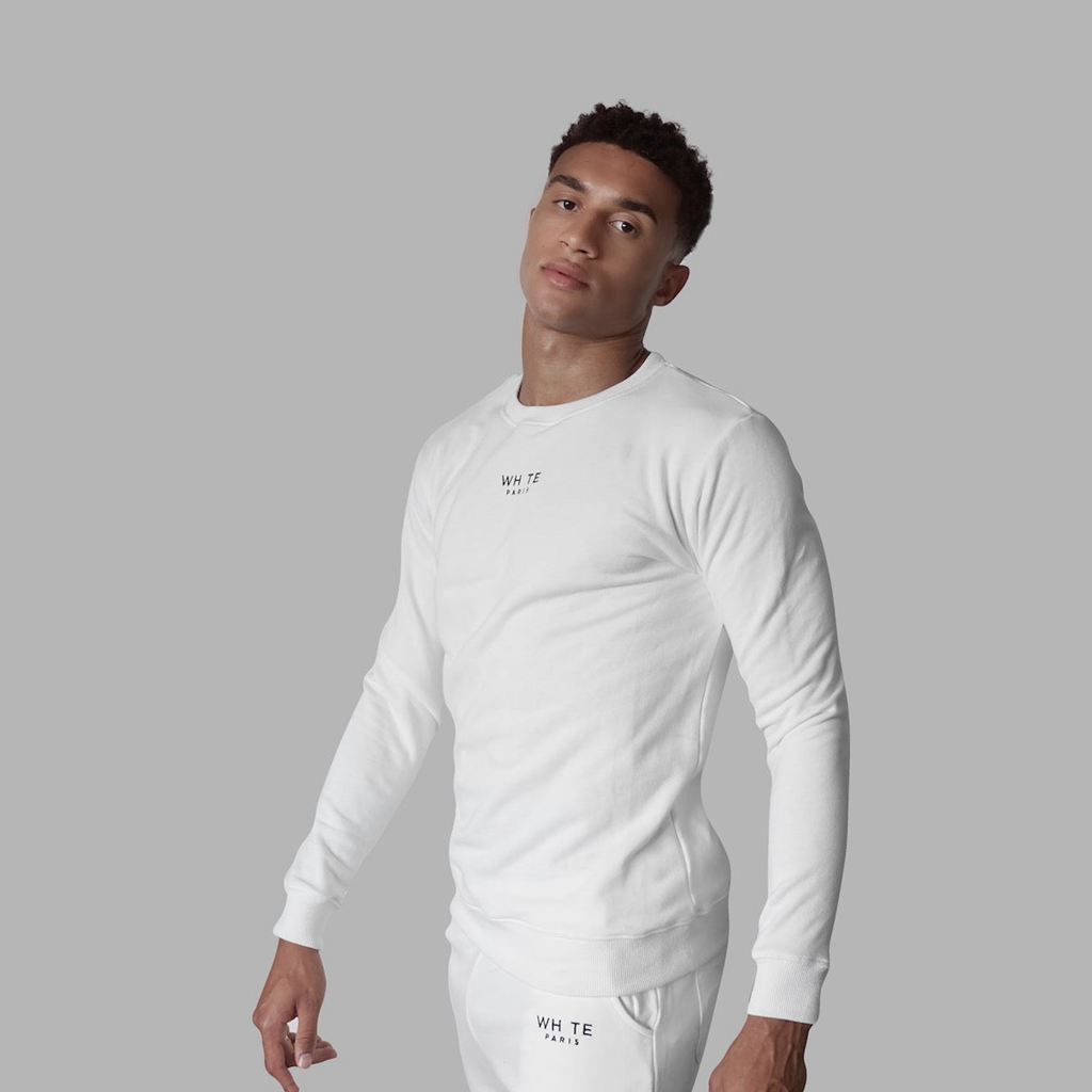 White Blvck Minimal Sweater Singapore | 960258-LHM