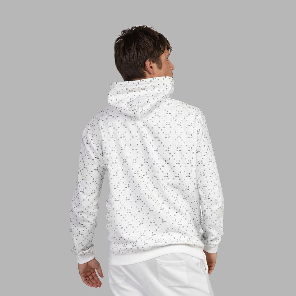 White Blvck Monogram Hoodie Singapore | 794210-MON