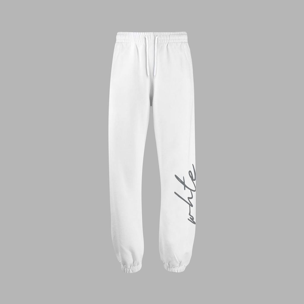 White Blvck Oversized Signature Sweatpants Singapore | 713856-DMU